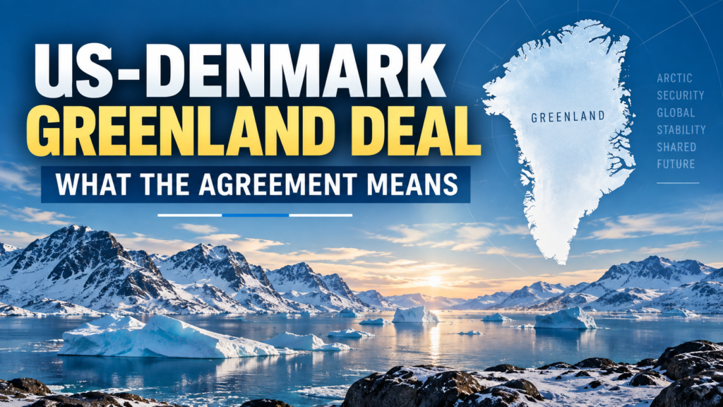 US-Denmark Greenland deal 2026 Arctic security agreement