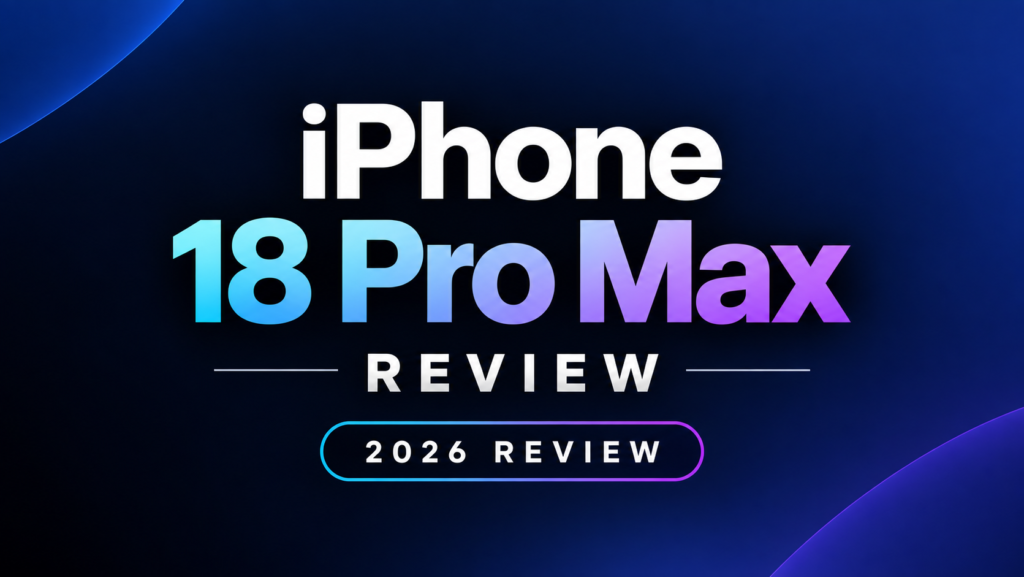 iPhone 18 Pro Max